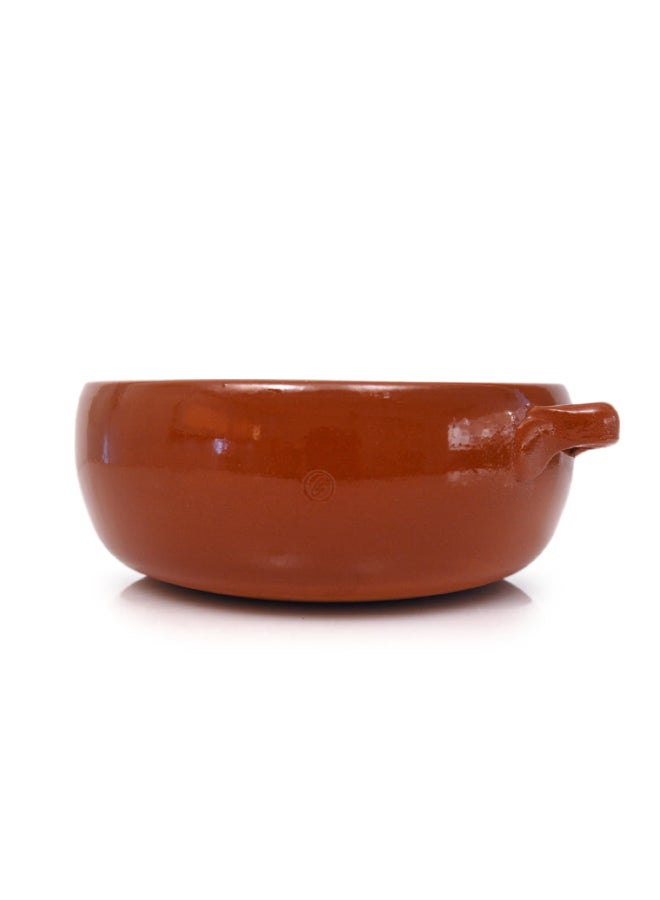 Graupera Dishwasher Safe Flambee Ceramic Deep Dish Caramel 1.7 Liter R-0720 - Image 3